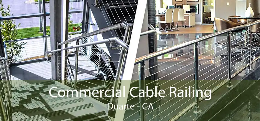 Commercial Cable Railing Duarte - CA