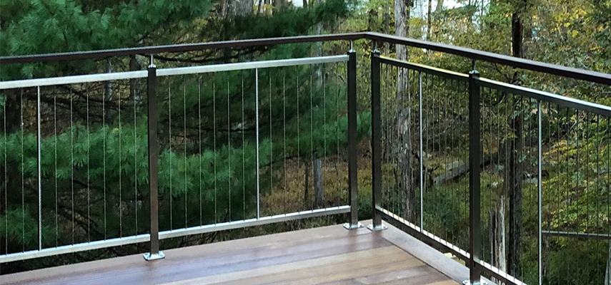 Cable Stair Railing Installation in Sun Valley, CA